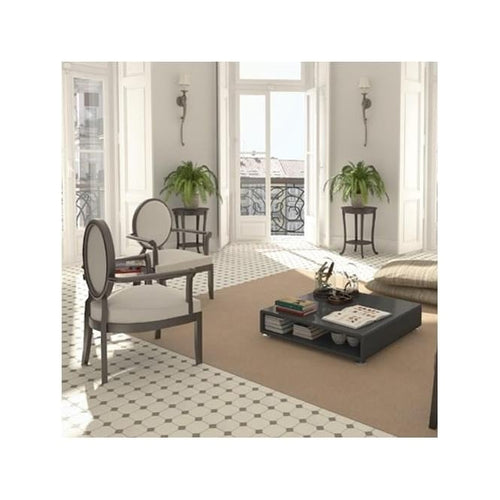 Barnet Carron Blanco 31.6cm x 31.6cm Wall and Floor Tile