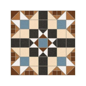 Barnet Marron Dorset 31.6cm x 31.6cm Wall and Floor Tile