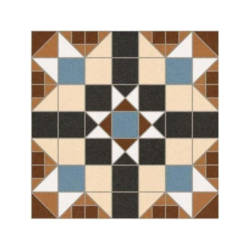 Barnet Marron Dorset 31.6cm x 31.6cm Wall and Floor Tile