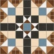 Barnet Marron Dorset 31.6cm x 31.6cm Wall and Floor Tile