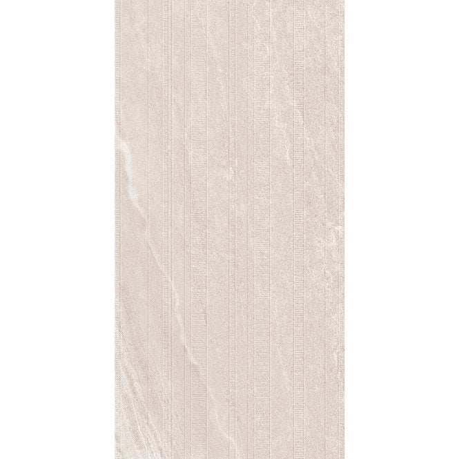 Basalte Blanco Carven Texture 60cm x 120cm Wall & Floor Tile