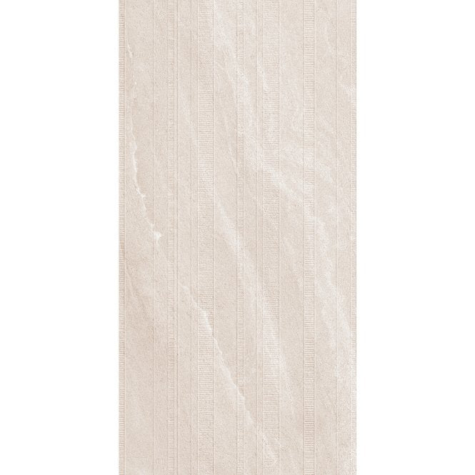 Basalte Blanco Carven Texture 60cm x 120cm Wall & Floor Tile