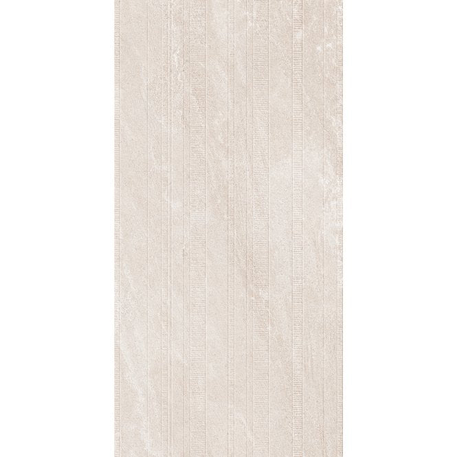 Basalte Blanco Carven Texture 60cm x 120cm Wall & Floor Tile