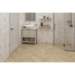 Bastogne Beige 20cm x 65cm Wood Effect Wall and Floor Tile