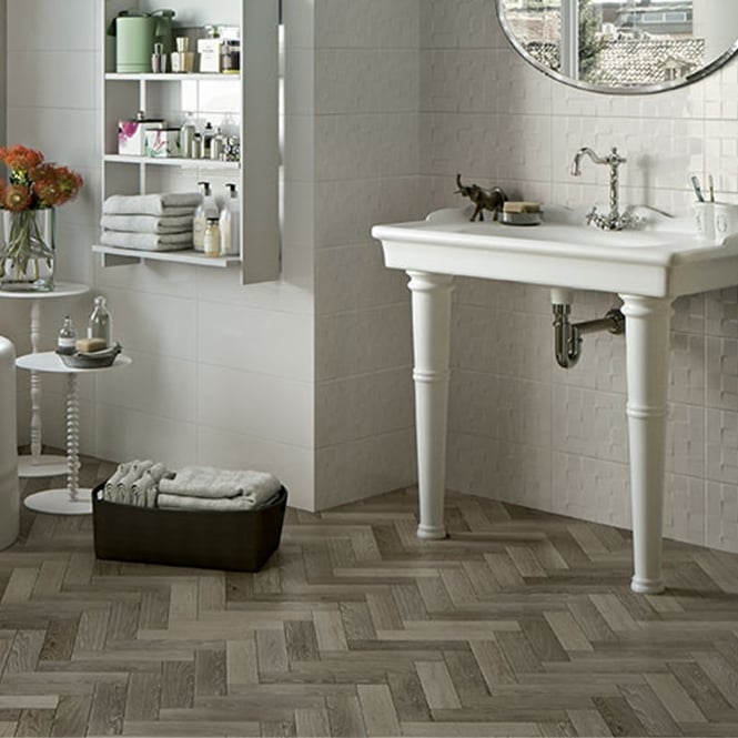 Italian Design Bayker Faubourg Taupe 7cm x 28cm Wall & Floor Tiles