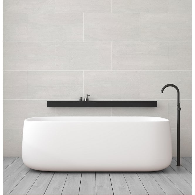Belize Light Grey Matt 30cm x 60cm Wall & Floor Tile