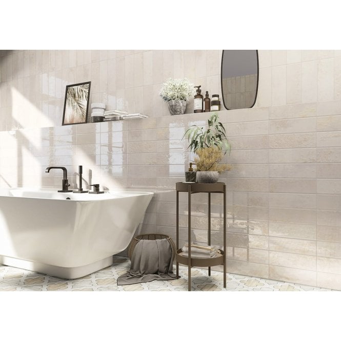 Bellagio Bianco 10cm x 30cm Wall Tile