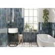 Bellagio Blu 10cm x 30cm Wall Tile