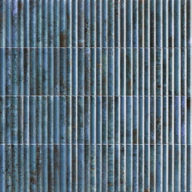 Bellagio Blu Kit Kat 15cm x 30cm Wall Tile