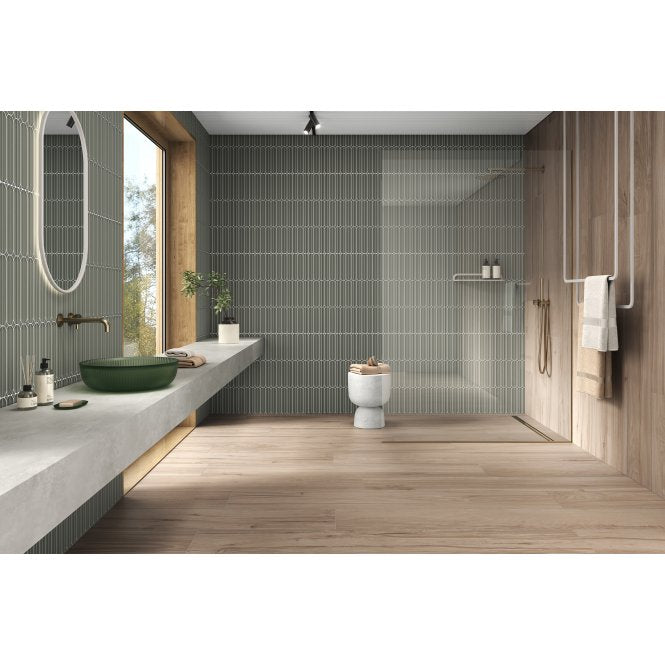 Belle Verde 24cm x 74cm Wall Tile