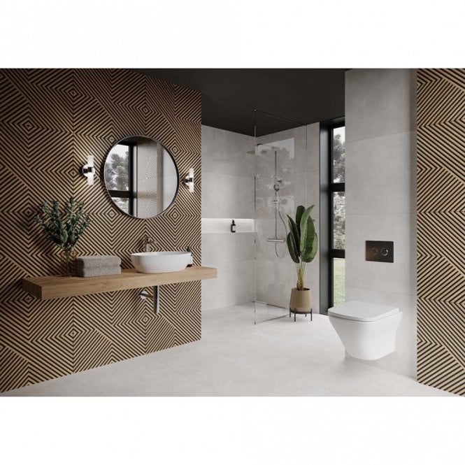 Berisso Beige Matt 59.8cm x 59.8cm Wall and Floor Tile