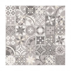 Berkane Multicolour 20cm x 20cm Wall & Floor Tile