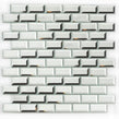 Bevel Mirror (2.5cm x 5cm) 30cm x 30cm Mosaic Tile