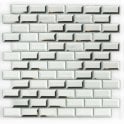 Bevel Mirror (2.5cm x 5cm) 30cm x 30cm Mosaic Tile