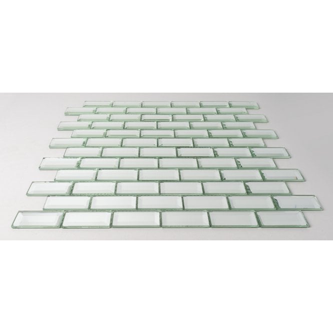 Bevel Mirror (2.5cm x 5cm) 30cm x 30cm Mosaic Tile