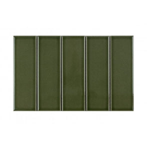 Bexley Forest Green 31.5cm x 19.8cm (6cm x 19.5cm) Mosaic Tile