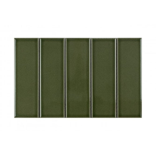 Bexley Forest Green 31.5cm x 19.8cm (6cm x 19.5cm) Mosaic Tile