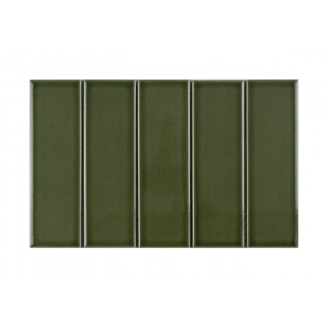 Bexley Forest Green 31.5cm x 19.8cm (6cm x 19.5cm) Mosaic Tile