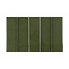 Bexley Forest Green 31.5cm x 19.8cm (6cm x 19.5cm) Mosaic Tile
