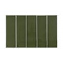 Bexley Forest Green 31.5cm x 19.8cm (6cm x 19.5cm) Mosaic Tile