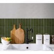 Bexley Forest Green 31.5cm x 19.8cm (6cm x 19.5cm) Mosaic Tile