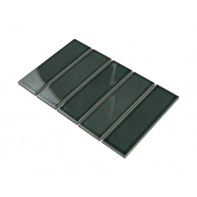 Bexley Sea Blue 31.5cm x 19.8cm (6cm x 19.5cm) Mosaic Tile
