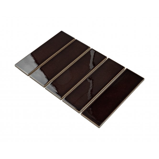 Bexley Teapot Brown 31.5cm x 19.8cm (6cm x 19.5cm) Mosaic Tile
