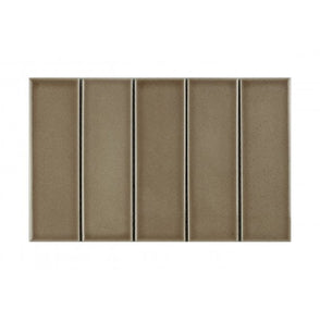 Bexley Toffee 31.5cm x 19.8cm (6cm x 19.5cm) Mosaic Tile