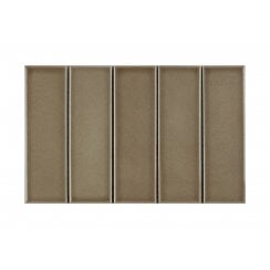 Bexley Toffee 31.5cm x 19.8cm (6cm x 19.5cm) Mosaic Tile