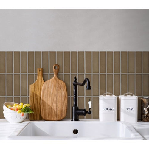 Bexley Toffee 31.5cm x 19.8cm (6cm x 19.5cm) Mosaic Tile