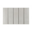 Bexley White 31.5cm x 19.8cm (6cm x 19.5cm) Mosaic Tile