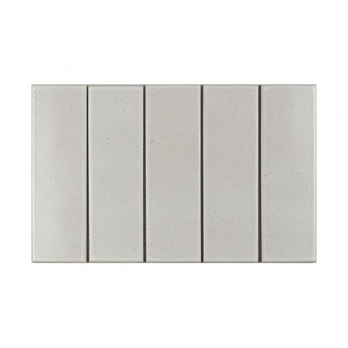 Bexley White 31.5cm x 19.8cm (6cm x 19.5cm) Mosaic Tile