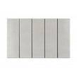 Bexley White 31.5cm x 19.8cm (6cm x 19.5cm) Mosaic Tile