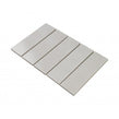 Bexley White 31.5cm x 19.8cm (6cm x 19.5cm) Mosaic Tile