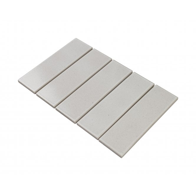 Bexley White 31.5cm x 19.8cm (6cm x 19.5cm) Mosaic Tile