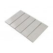 Bexley White 31.5cm x 19.8cm (6cm x 19.5cm) Mosaic Tile