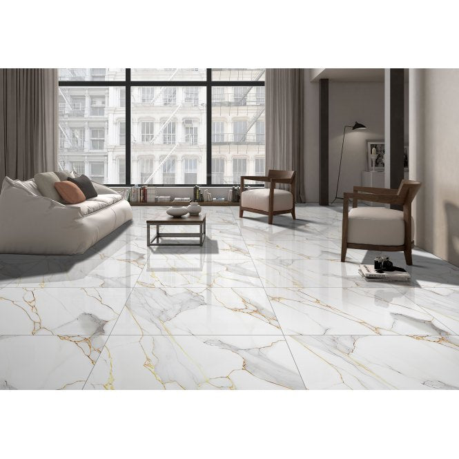 Bianco Oro 60cm x 120cm Wall & Floor Tiles