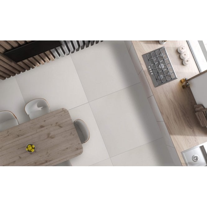 Bianco Thar 60cm x 60cm Wall and Floor Tile