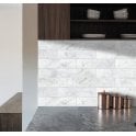 Bianco Venito Carrara Honed 7.5cm x 30cm Wall & Floor Tile