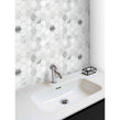 Bianco Venito Carrara Honed Marble 29.8cm x 30.5cm Hexagon Mosaic Tile