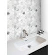 Bianco Venito Carrara Honed Marble 29.8cm x 30.5cm Hexagon Mosaic Tile