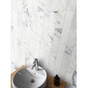 Bianco Venito Statuario Honed 7.5cm x 30cm Wall & Floor Tile