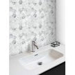 Bianco Venito Statuario Honed Marble 29.8cm x 30.5cm Hexagon Mosaic Tile