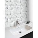Bianco Venito Statuario Honed Marble 29.8cm x 30.5cm Hexagon Mosaic Tile