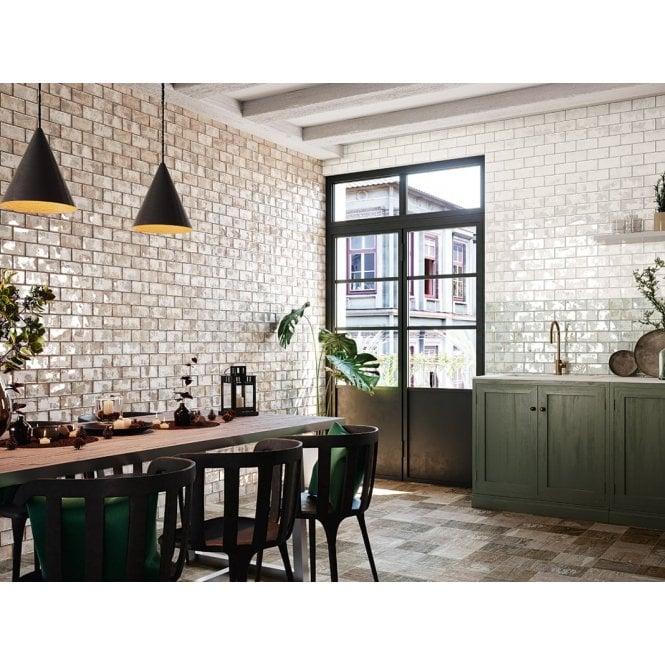 Biarritz Blanco 7.5cm x 15cm Wall & Floor Tile