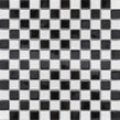 Black and White Chequer Gloss (2.3cm x 2.3cm) 30cm x 30cm Mosaic Tile