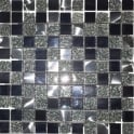 Black Diamond 30cm x 30cm Mosaic Tile