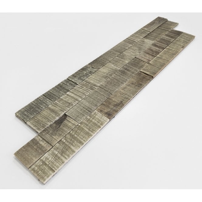 Black Forest Wood 15cm x 60cm Peel & Stick Panel Tile