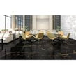 Black & Gold Marble Effect 60cm x 120cm Wall & Floor Tile