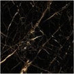Black & Gold Marble Effect 60cm x 60cm Wall & Floor Tile